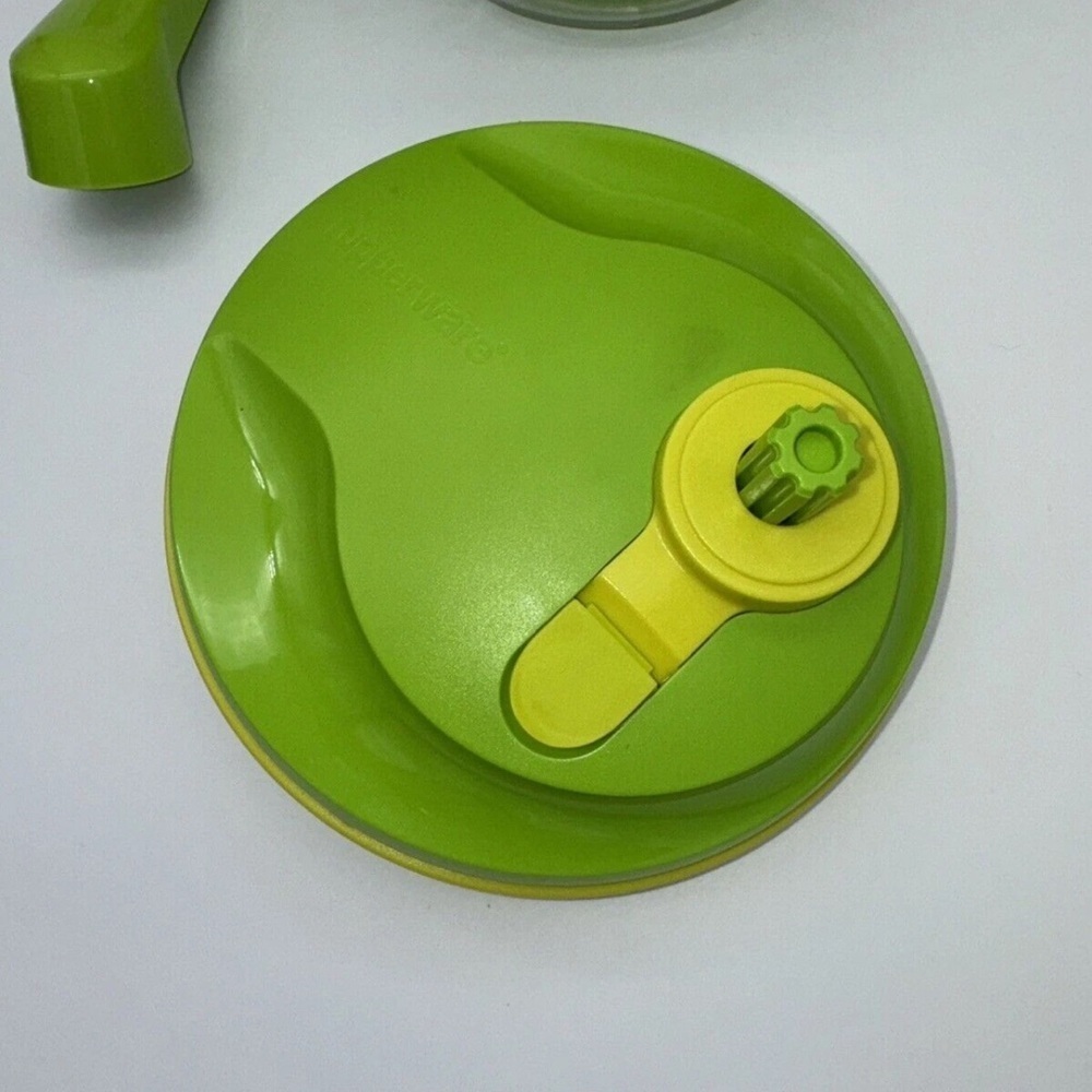 Tupperware Quick Chef Pro System Manual Travel Food Processor Chopper green - Picture 8 of 11